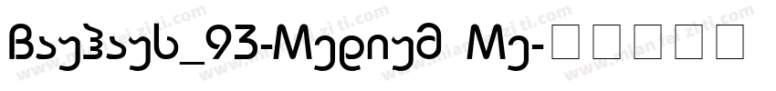 Bauhaus_93-Medium Me字体转换